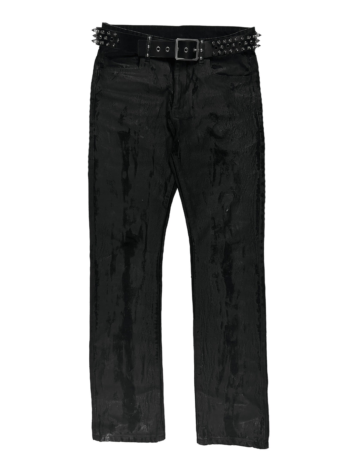 'Nightcore' Waxed Overdyed Slim/Straight Fit Denim