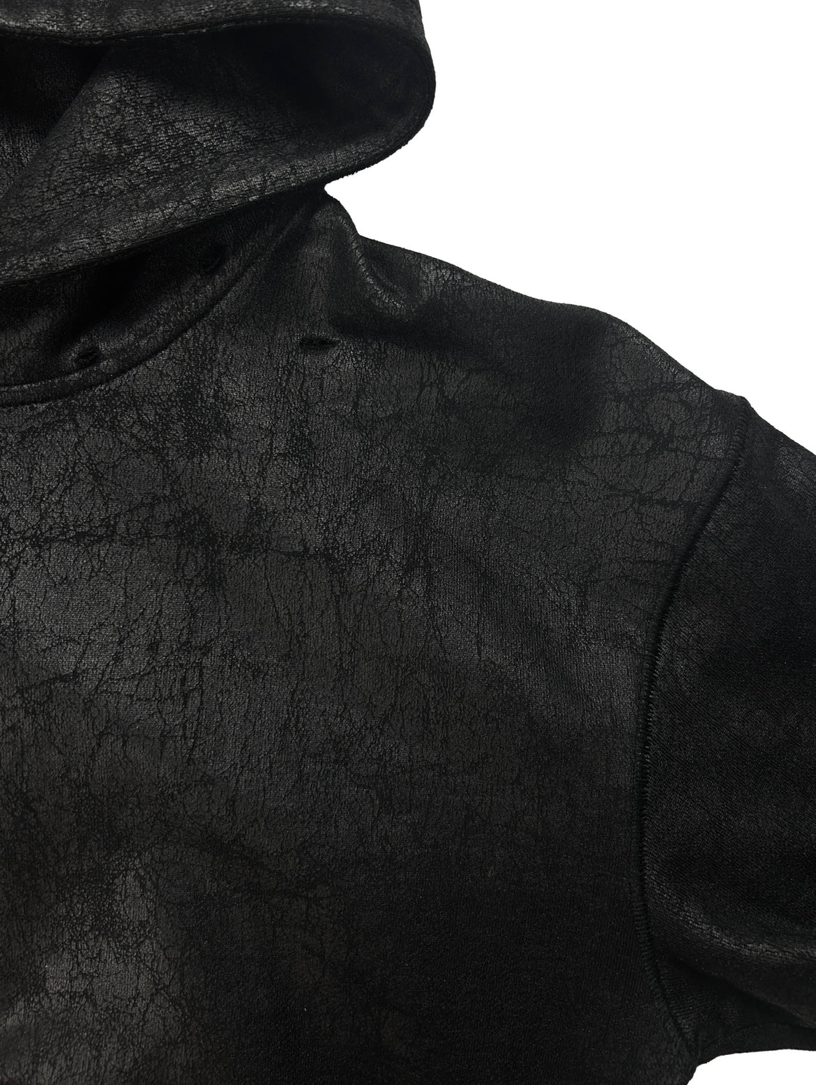 'Nightcore' Cracked Waxed hoodie