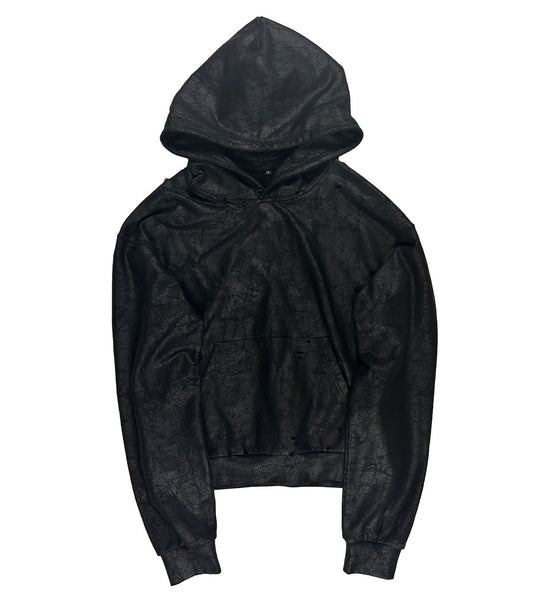 'Nightcore' Cracked Waxed hoodie