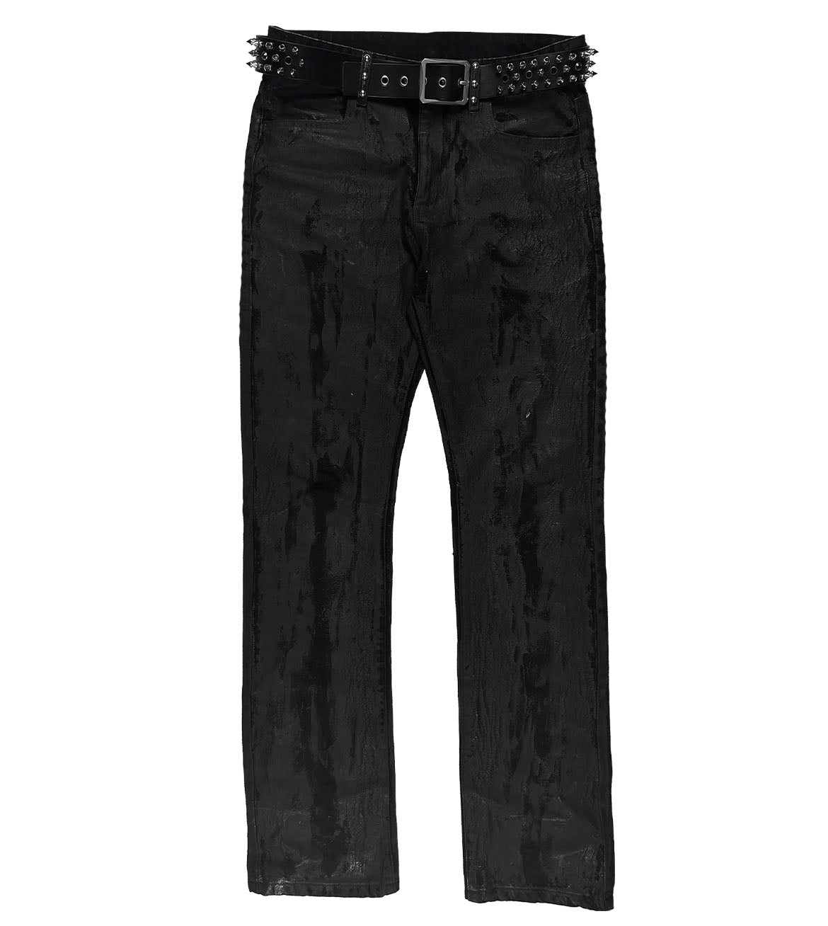'Nightcore' Waxed Overdyed Slim/Straight Fit Denim